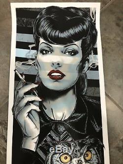 Rhys Cooper Blade Runner Rachael Replicant Movie Poster Print Signed Numbered