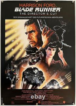 Ridley Scott BLADE RUNNER Di Cut original 1 sheet movie poster rolled RR 1993