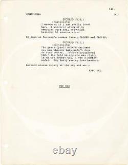 Ridley Scott BLADE RUNNER Original screenplay for the 1982 film 1980 #160170