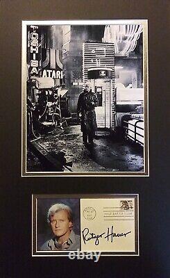 Rutger Hauer Blade Runner Signed