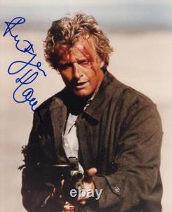 Rutger Hauer Signed Autograph 8x10 Photo Blade Runner Roy Batty with JSA COA