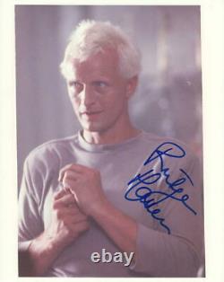 Rutger Hauer Signed Autograph 8x10 Photo Blade Runner Stud, Batman Begins Rare