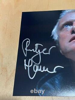 Rutger Hauer Signed Autographed Blade Runner 8x10 Photograph Beckett BAS COA