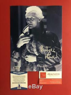 Rutger Hauer signed 8 x 10 Blade Runner Photo BAS COA