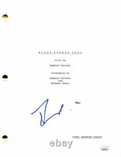 Ryan Gosling Signed Autograph Blade Runner 2049 Full Movie Script Rare Jsa Coa