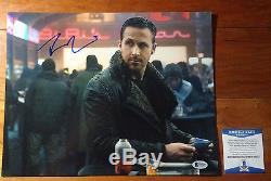 Ryan Gosling signed auto 11x14 photo Blade Runner Beckett BAS COA