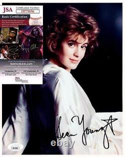 SEAN YOUNG Autographed Hand SIGNED 8x10 PHOTO STRIPES BLADE RUNNER JSA CERTIFIED