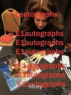 Sean Young Signed 11x14 Photo in person. Exact Photo Proof. Blade Runner