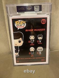 Sean Young autographed inscribed Funko Pop Blade Runner Rachel PSA Encapsulated