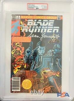 Sean Young autographed signed Comic Book Blade Runner PSA Encapsulated Rachael