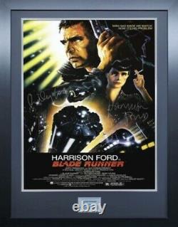 Signed Blade Runner Movie Poster In Large Frame