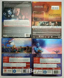 Terminator 2 3D REGION-FREE+Captain Marvel +Blade Runner+Aladdin 2019 3D Blu-ray
