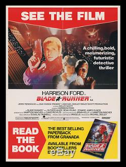 The Rarset Original'82 Blade Runner Poster On Ebay! See The Film Read The Book