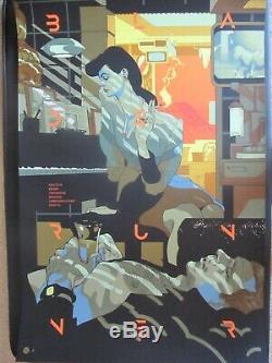 Tomer Hanuka Blade Runner Variant Screen Print Movie Poster Mondo Artist RARE
