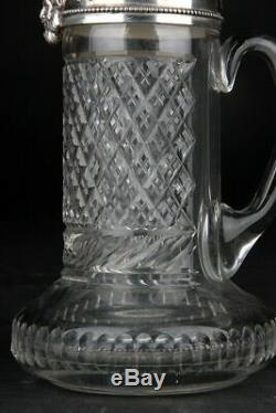 Topazio Crystal & Silver Claret Jug as used in Blade Runner Tyrell Corp Prop
