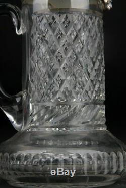 Topazio Crystal & Silver Claret Jug as used in Blade Runner Tyrell Corp Prop
