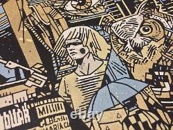 Tyler Stout, BLADE RUNNER, 2023 Lunar Calendar, Alternative Movie Poster