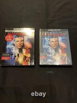 US SELLER BR NEW 1982 Blade Runner 4K Ultra HD Blu-ray 2 Disc + RARE SLIPCOVER