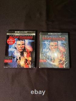 US SELLER BR NEW 1982 Blade Runner 4K Ultra HD Blu-ray 2 Disc + RARE SLIPCOVER