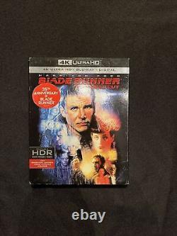 US SELLER BR NEW 1982 Blade Runner 4K Ultra HD Blu-ray 2 Disc + RARE SLIPCOVER