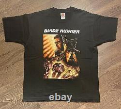 VTG 90s 1996 Blade Runner Sci Fi Film Noir Movie Promo Single Stitch T Shirt XL