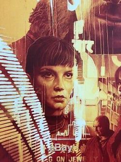 Very Rare Blade Runner 2049 Regular Screen Print by Gabz Sold Out NT Mondo