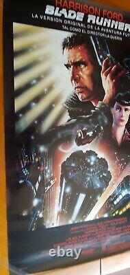 Vintage 1992 movie posters Blade Runner, directors cut, international 27x40