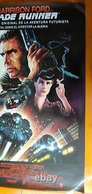 Vintage 1992 movie posters Blade Runner, directors cut, international 27x40
