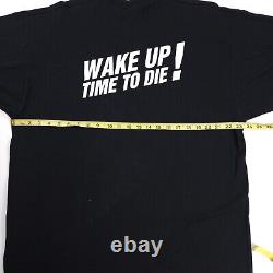 Vintage 90s Blade Runner T Shirt Mens XLarge Black Wake Up Time To Die Movie Tee