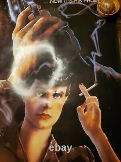 Vintage Blade Runner Poster 1982 USA Harrison Ford Ridley Scott 1-sheet Rolled