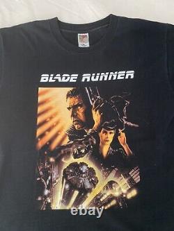 Vintage Blade Runner Shirt 1996 Movie Promo Graphic T-Shirt Size XL