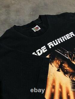 Vintage Blade Runner Shirt Single Stitch Tee Movie Promo Shirt