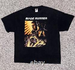 Vintage Blade Runner Wake Up Time To Die Movie T-Shirt Mens Size XL