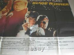 XL Filmplakat, BLADE RUNNER, HARRISON FORD, RUDGER HAUER, Science-Fiction#12